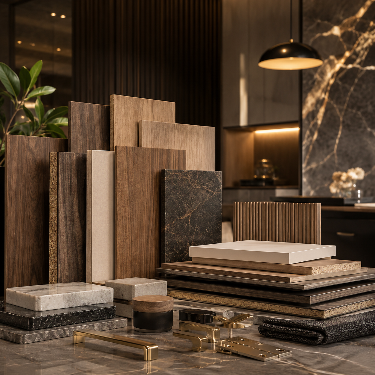 Premium interior materials by LUXOV