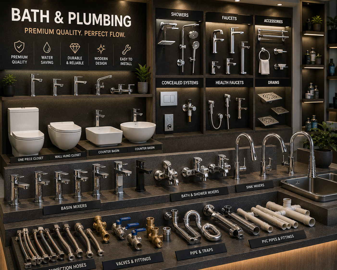 Bath, Sanitary & Plumbing